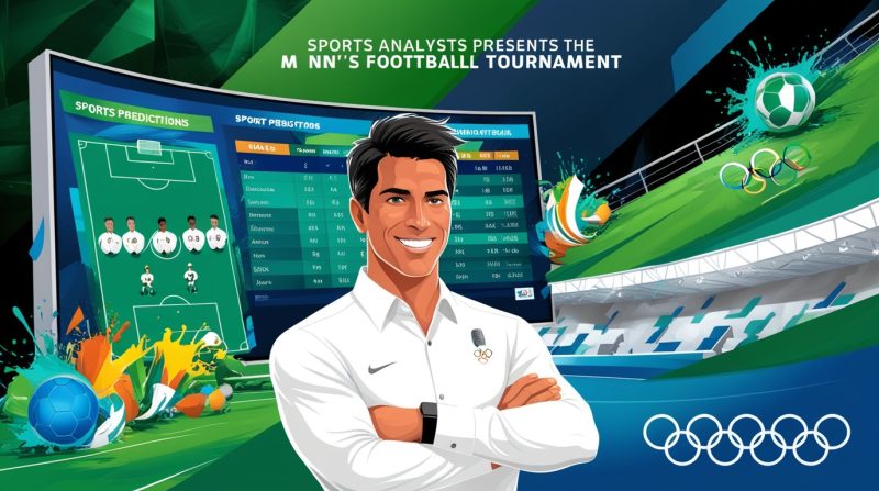 Apresentação e previsões do futebol nos Torneio Olímpico Masculino 4